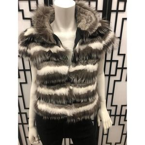 Love Token Real Rabbit Fur Vest